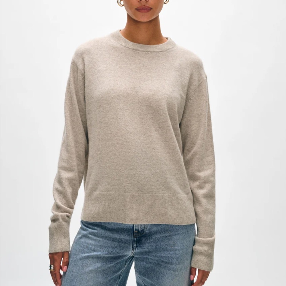 White + Warren Essentials Crewneck Sweater